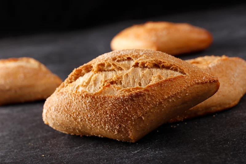 4 Dinkel-Quark-Brötchen zum Aufbacken