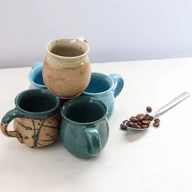 Handgefertigte Keramik Espressotasse 80–100 ml