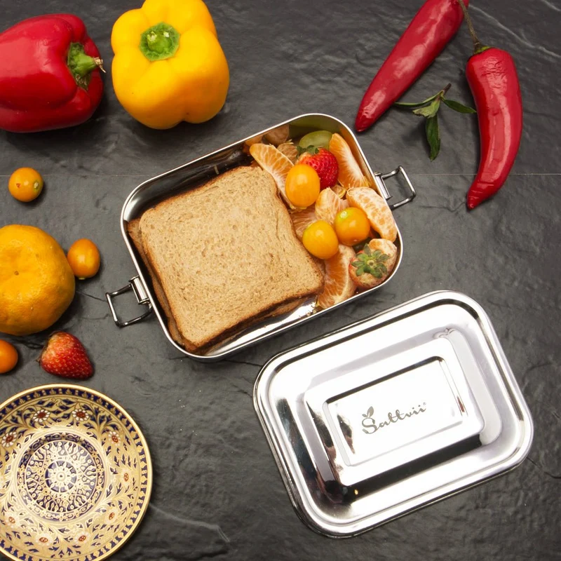 Hardclip Bento box Bundle: 500ml, 800ml und 800ml mit festen Trennwänden!