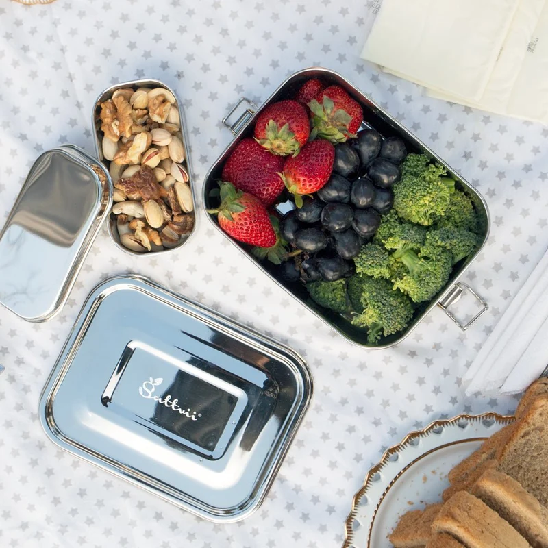 Hardclip Bento box Bundle: 500ml, 800ml und 1000ml: mit Mini-Behältern!