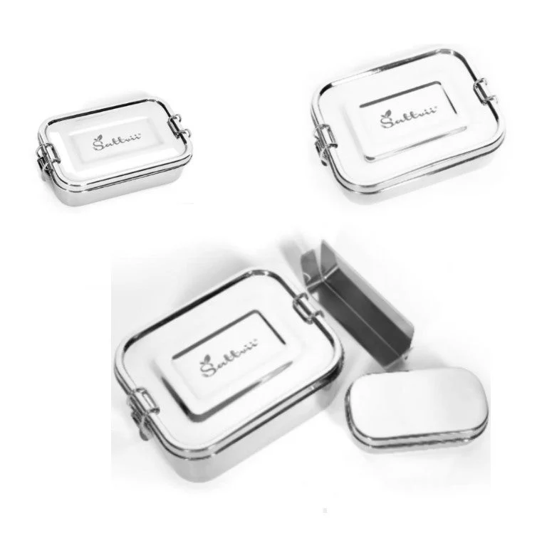 Hardclip Bento box Bundle: 500ml, 800ml und 1000ml: mit Mini-Behältern!