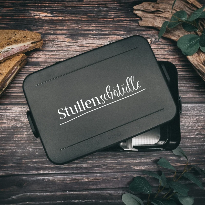 Mepal Brotdose schwarz XXL - Stullenschatulle