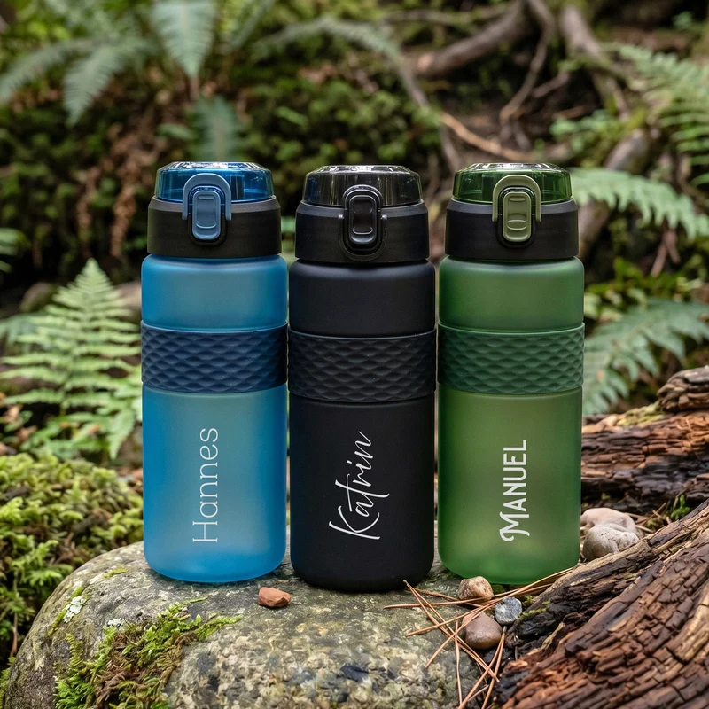 Trinkflasche aus RPET personalisiert