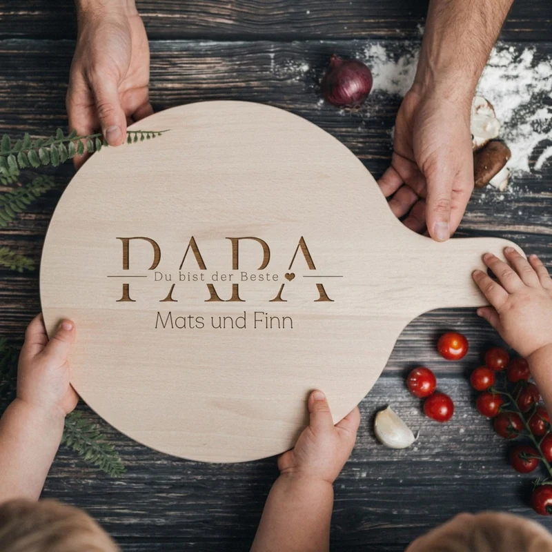Pizzabrett - Papa Du bist der Beste