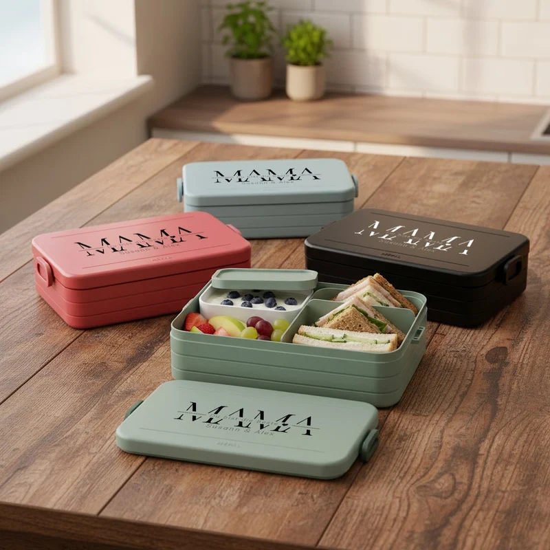 Mepal Brotdose mit Bentoeinsatz - Mama, du bist die Beste