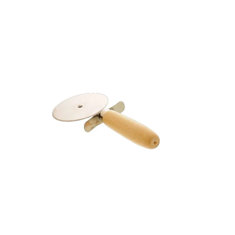 Pizzaschneider mit Holzgriff