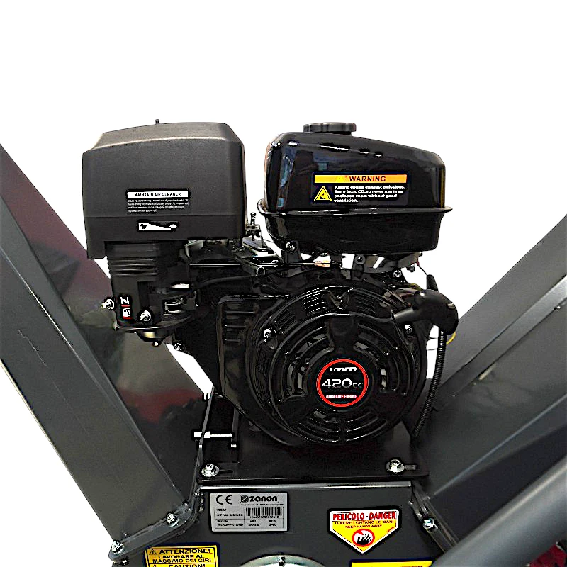 BIOCIPPATORE ZANON CIP120-S SU MOTOCARRIOLA CON 2 CASSONI
