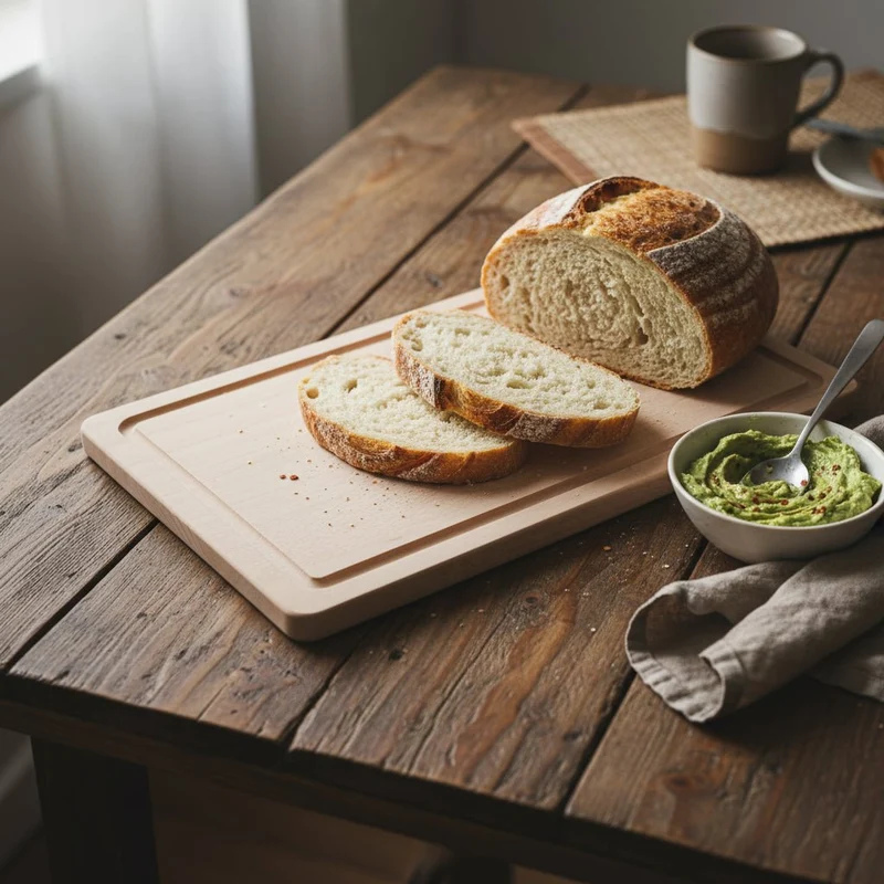 Schneidebrett mit Saftrille - Guten Appetit
