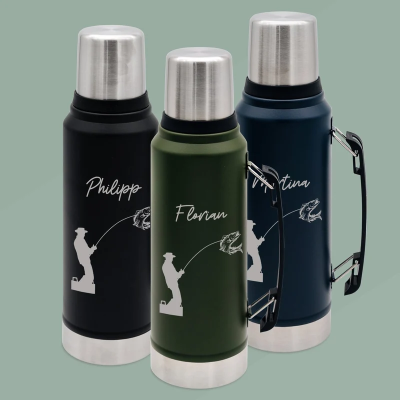 Thermosflasche - Angler