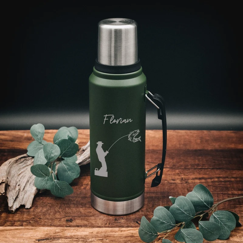 Thermosflasche - Angler