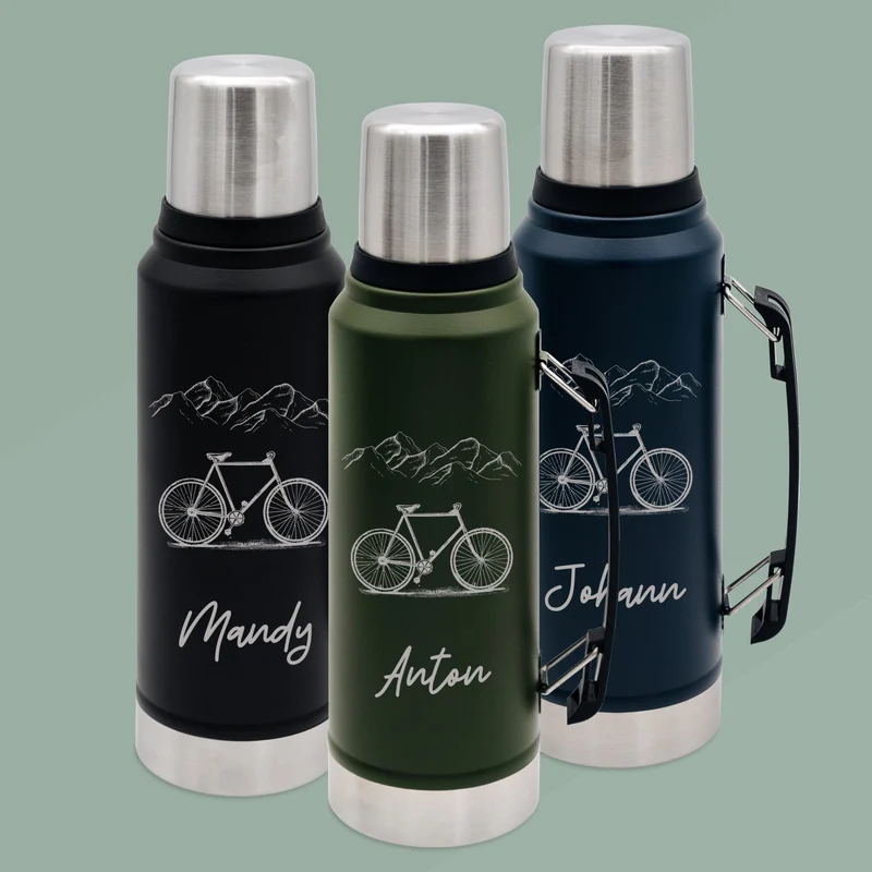 Thermosflasche - Fahrrad