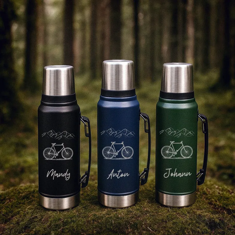Thermosflasche - Fahrrad