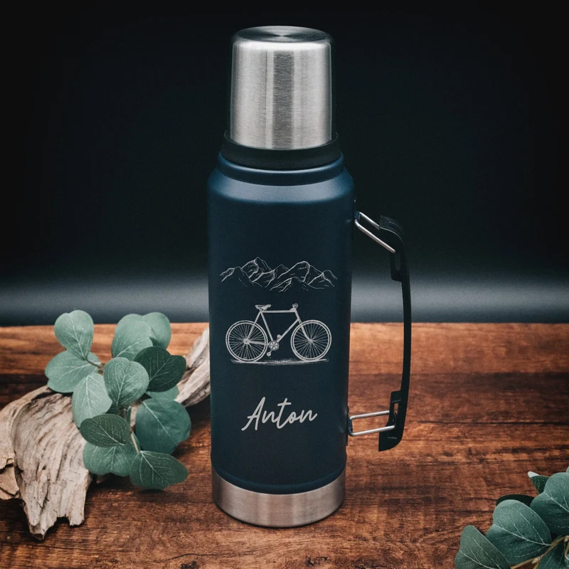 Thermosflasche - Fahrrad