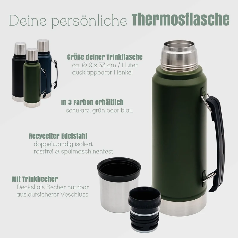 Thermosflasche - Der Berg ruft