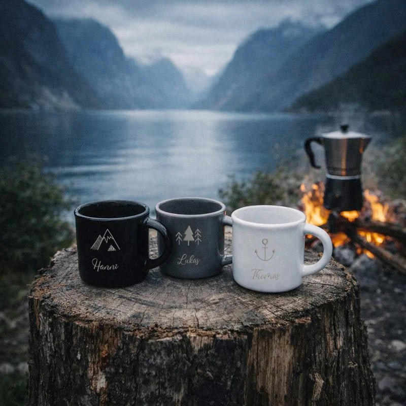 Espressotasse personalisiert - Symbole