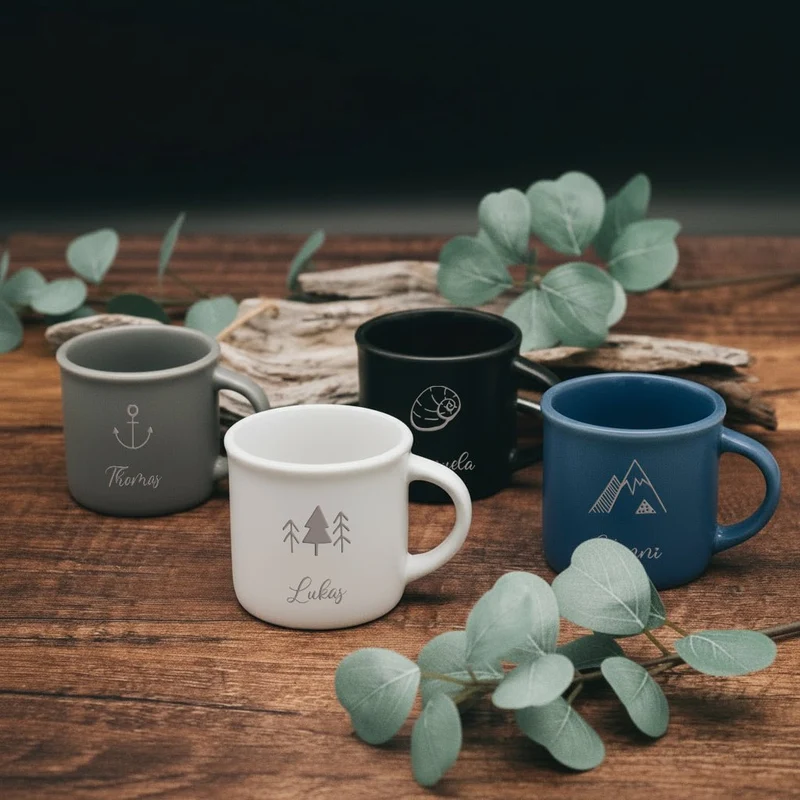 Espressotasse personalisiert - Symbole