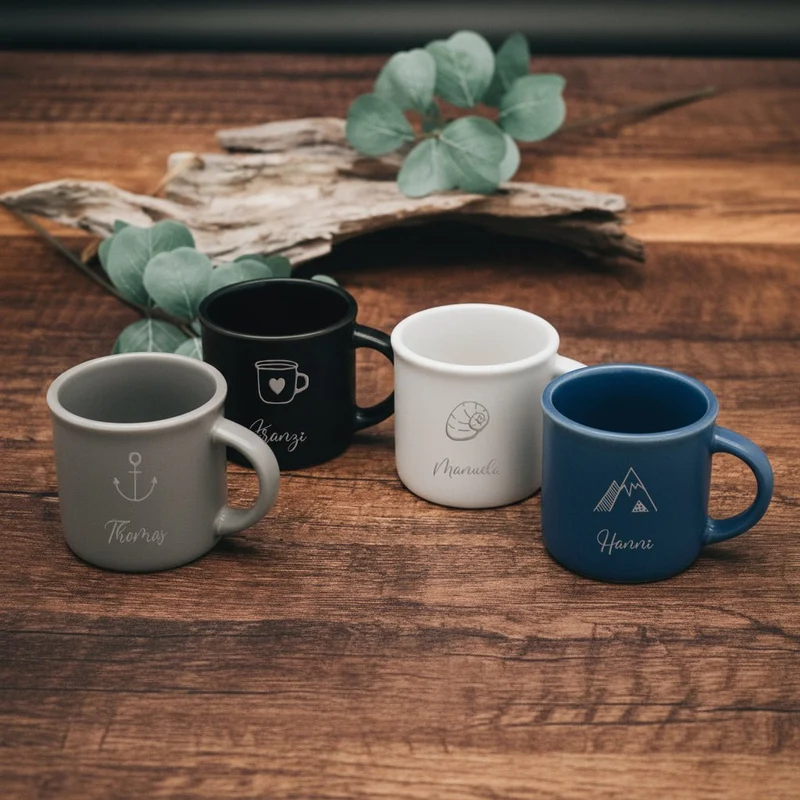 Espressotasse personalisiert - Symbole