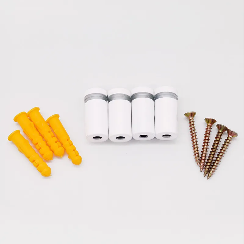 Abstandshalter Wand aus Edelstahl - 4er-Set | 4 Farben - Wand Halter für Türschild