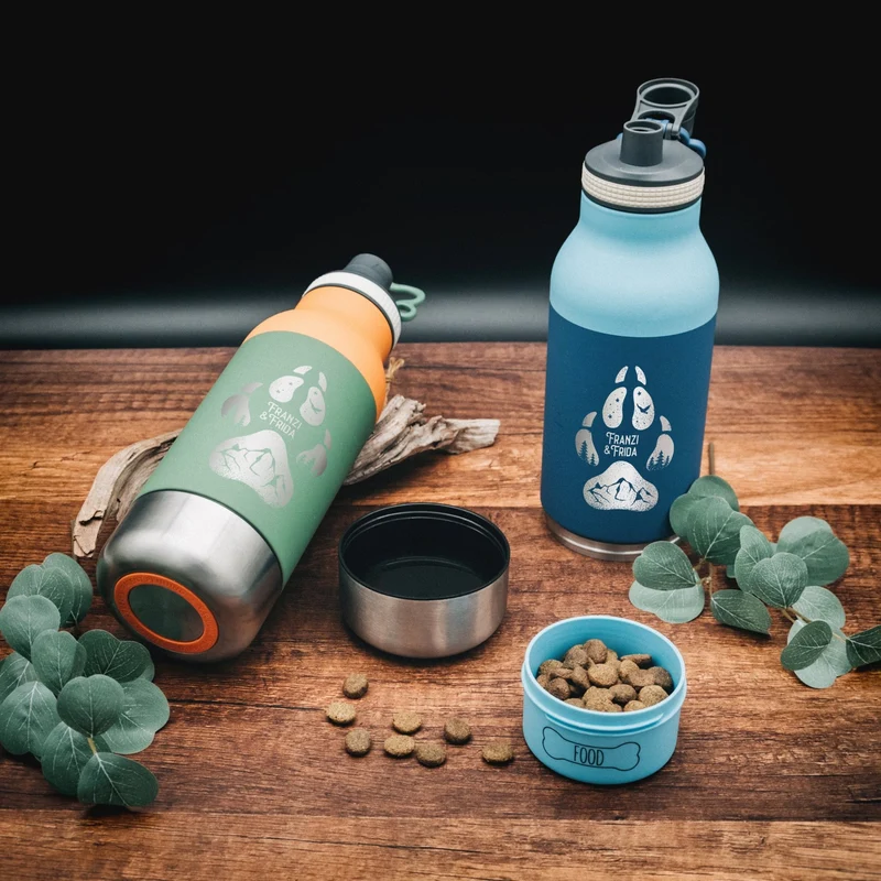 Trinkflasche Buddy - Hundepfote