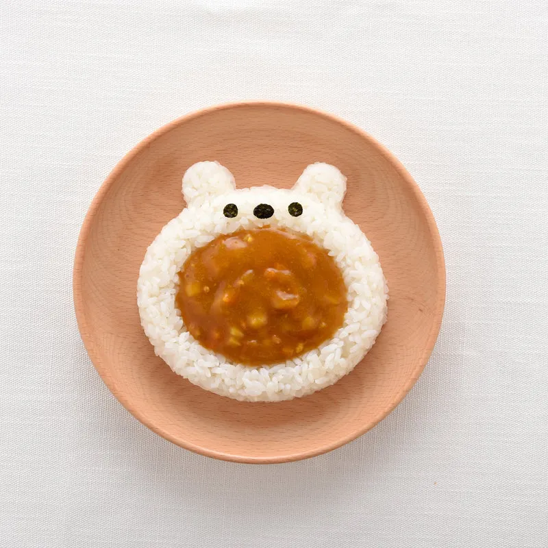 Panda to Kuma Rice Mold Set