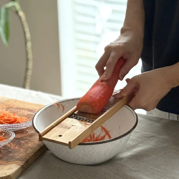 Bamboo Mandoline Slicer