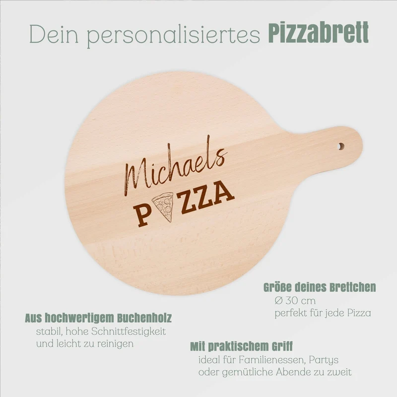 Pizzabrett - Name Pizza