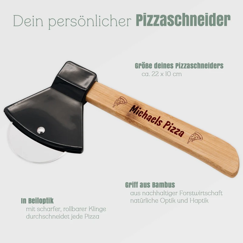 Pizzabeil - Wunschtext