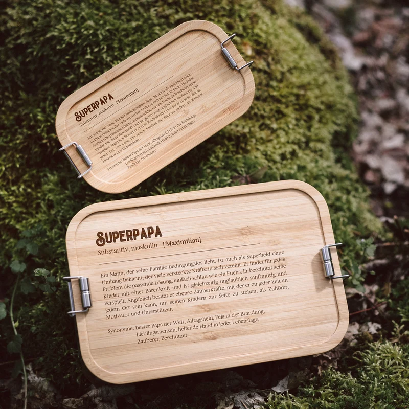 Brotdose Edelstahl - Definition Superpapa