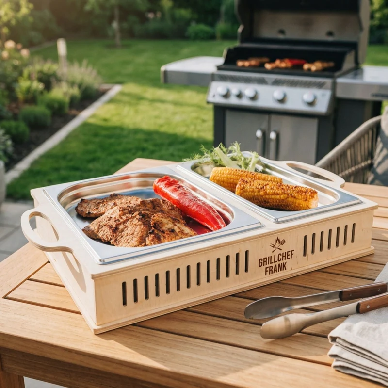 Warmhalteplatte - Grillchef