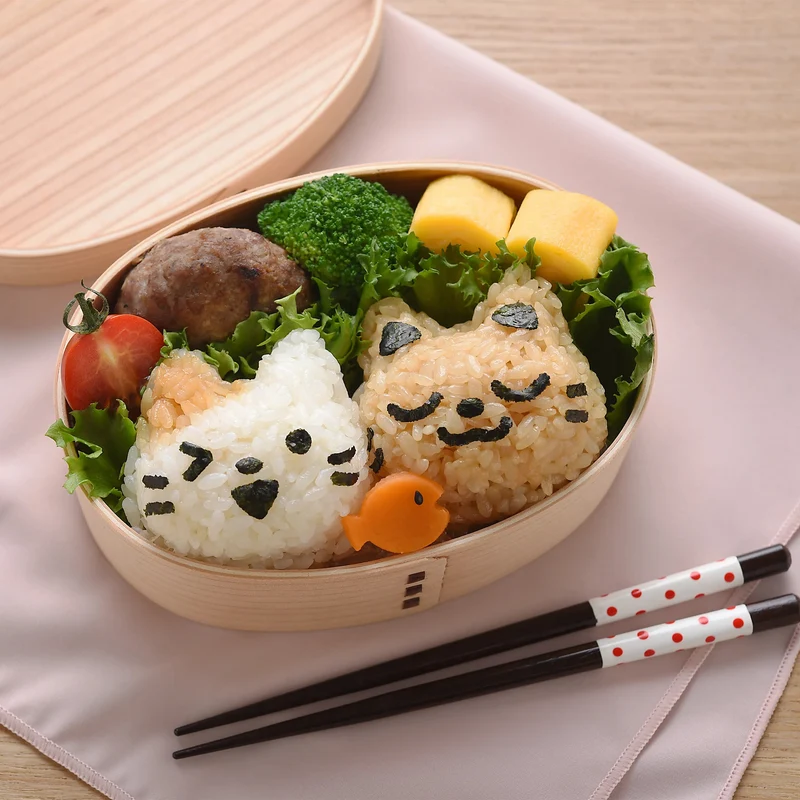 Neko Kao Onigiri Set