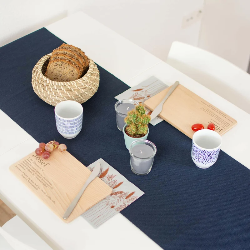 Frühstücksbrettchen mit Gravur - Personalisiert mit Namen - Opi Großvater Lexikon | Holz, Natur, FSC® - Geschenk für Opa zum Geburtstag & Weihnachten