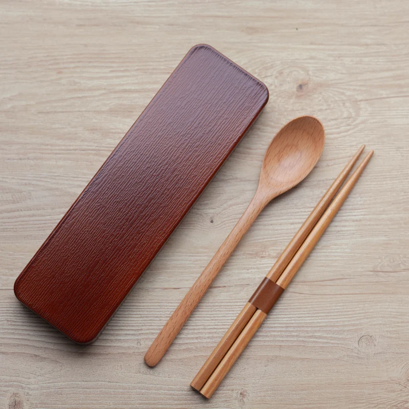 Wooden Cutlery Set | Light Brown