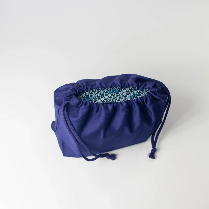 Drawstring Lunch Bag | Navy