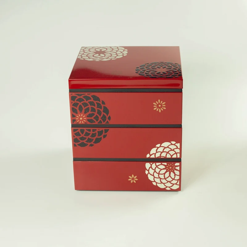 Ojyu Picnic Bento Box | Red (18cm)