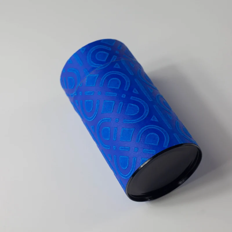 Embossed Washi Tea Canister