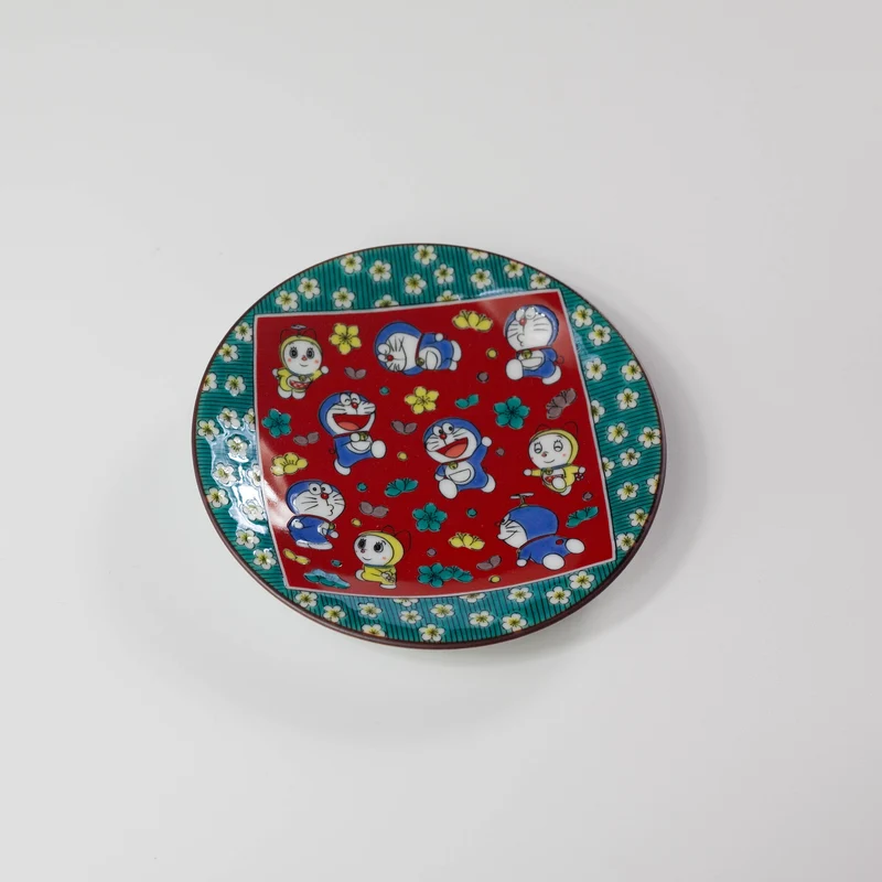 Doraemon Kutani Ware Small Plate