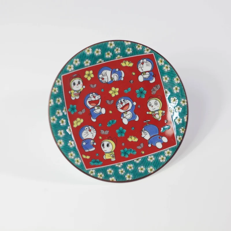 Doraemon Kutani Ware Small Plate