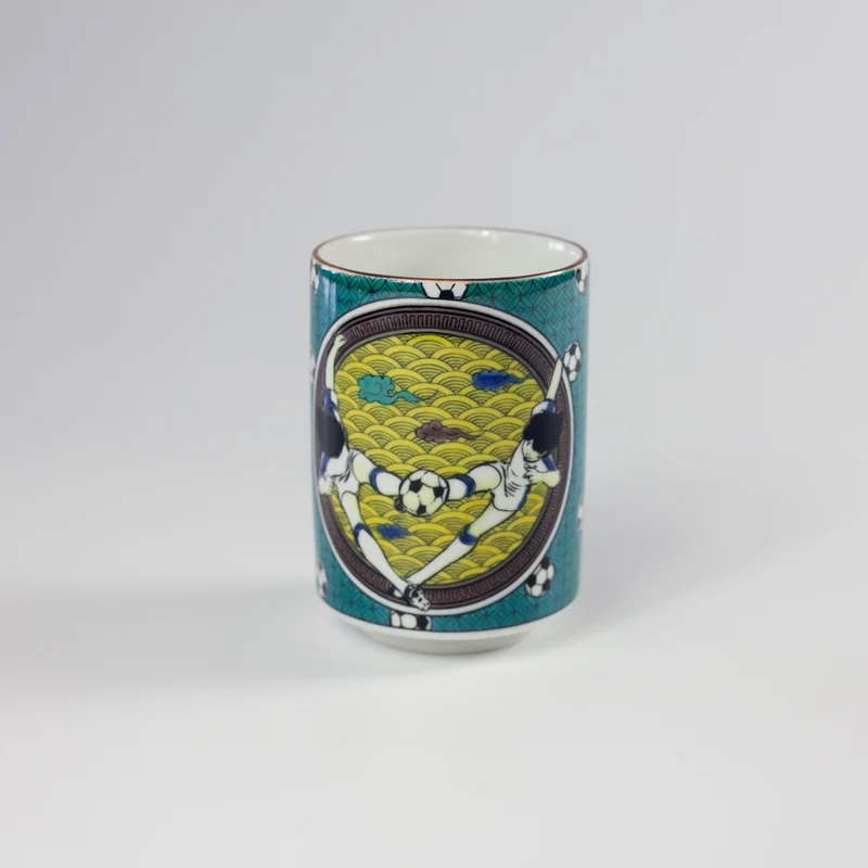 Captain Tsubasa Kutani Ware Yunomi Tea Cup