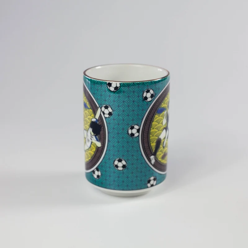 Captain Tsubasa Kutani Ware Yunomi Tea Cup