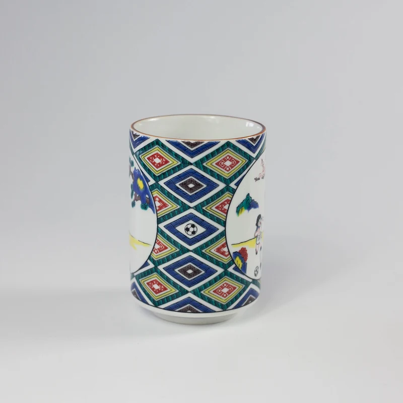 Captain Tsubasa Kutani Ware Yunomi Tea Cup