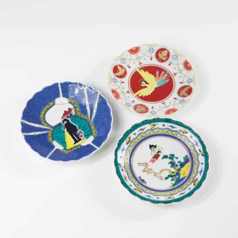 Tezuka Osamu Kutani Ware Plate