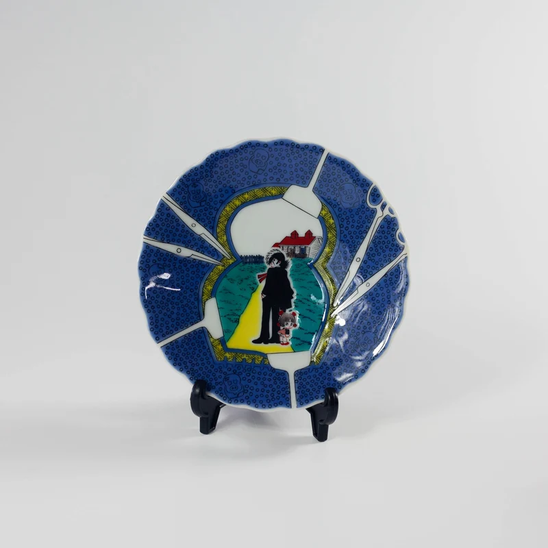 Tezuka Osamu Kutani Ware Plate