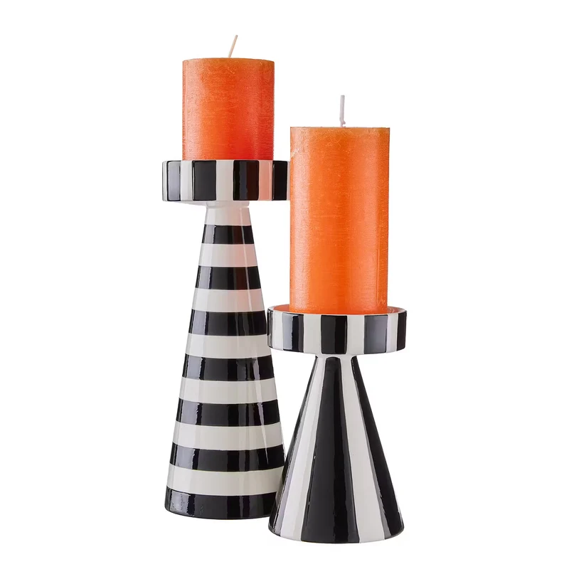 STRIPES Stumpenkerzenhalter
