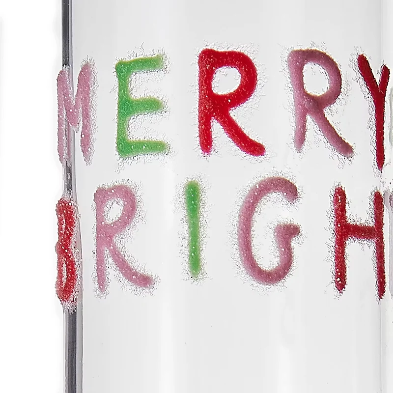 MERRY & BRIGHT Sektglas