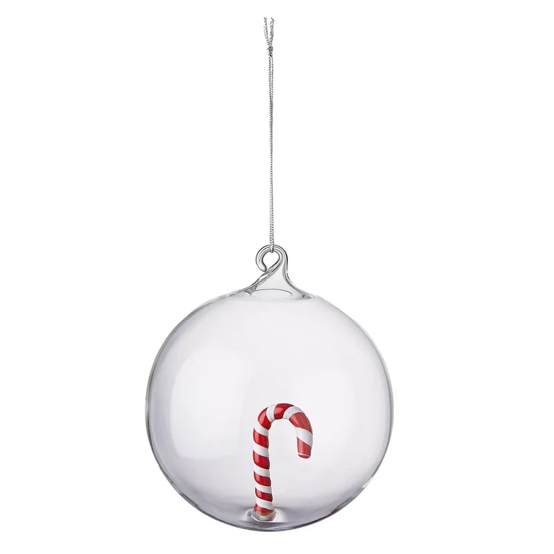 Weihnachtskugel HANG ON Candy Cane