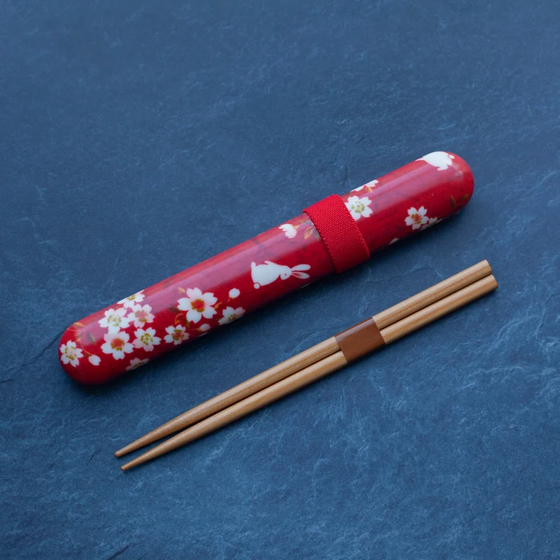 Sakura Usagi Chopsticks Set