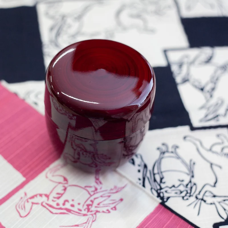 Keyaki Mokume Tea Canister (260mL)