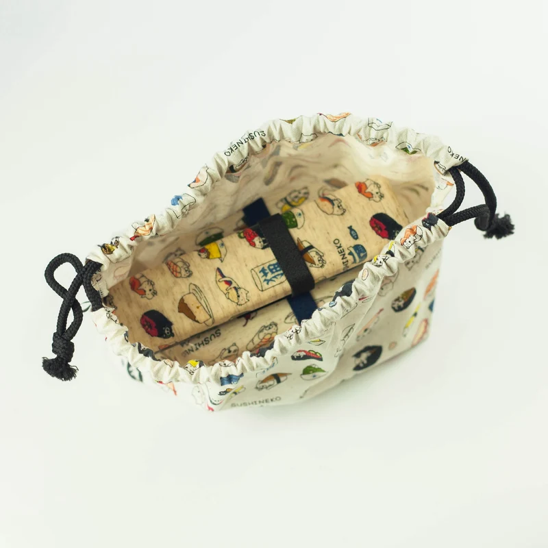 Sushi Neko Bento Bag