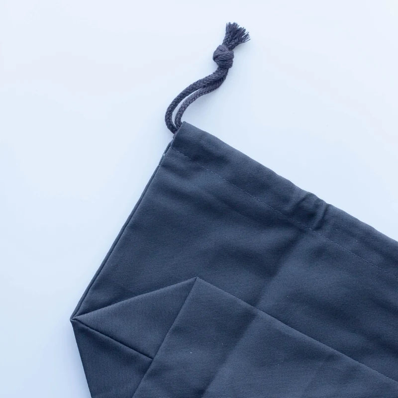Drawstring Lunch Bag | Gray