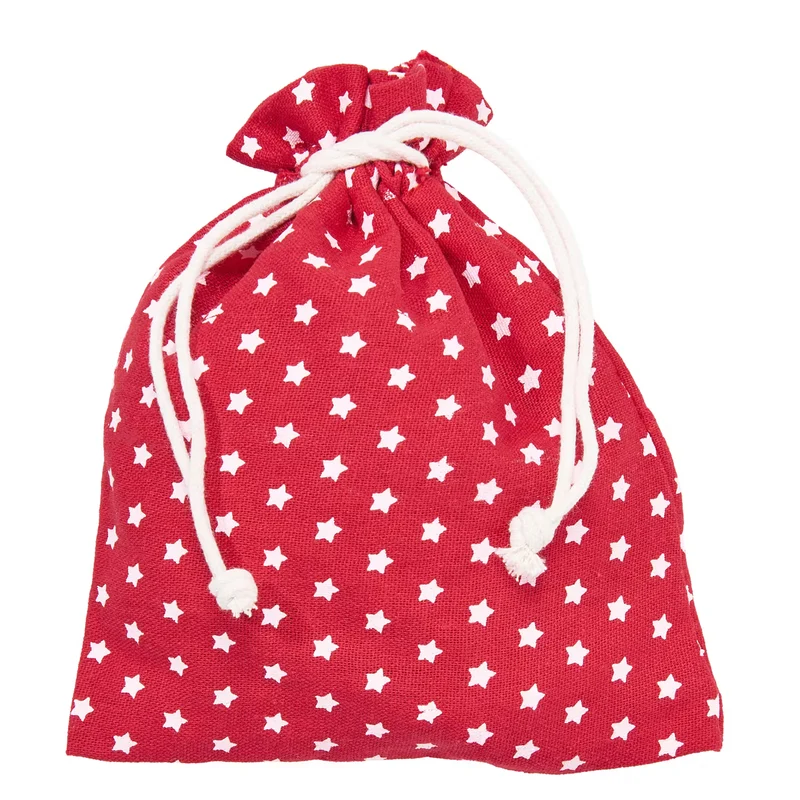 PACK-A-BAG Geschenke-Säckchen Sterne 6er-Set